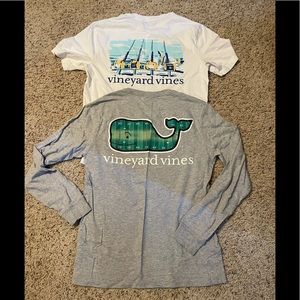 Never worn vineyard vines adult size x-small shirts